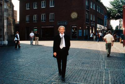 Hermann B?hlbecker Hermann B?hlbecker, Alleingesellschafter der Aachener Printen- und Schokoladenfabrik Henry Lambertz G-stock-foto