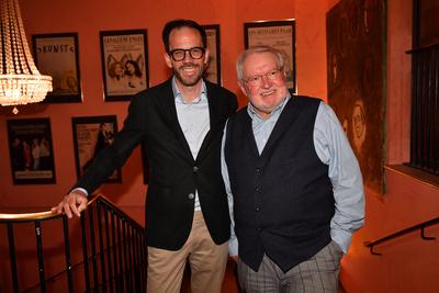 Anselm Bilgri mit Ehepartner / Premiere / Nein zum Geld / Kom?die im Bayerischen Hof / M?nchen / 15. Mai 2025 *** Anselm-stock-foto