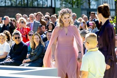 Queen M?xima opens Fenix, art museum about migration, Rotterdam, The Netherlands-stock-foto