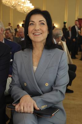 Katherina Reiche beim Tag des Familienunternehmens 2025-stock-foto