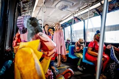 Queen M?xima opens Fenix, art museum about migration, Rotterdam, The Netherlands-stock-foto