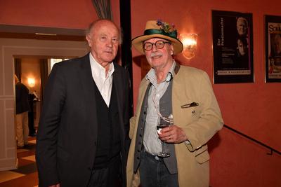Hans Stadlbauer und Wolfgang M. Prinz / Premiere / Nein zum Geld / Kom?die im Bayerischen Hof / M?nchen / 15. Mai 2025 *-stock-foto