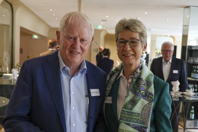 Katherina Reiche beim Tag des Familienunternehmens 2025-stock-foto