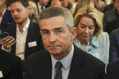 Katherina Reiche beim Tag des Familienunternehmens 2025-stock-foto