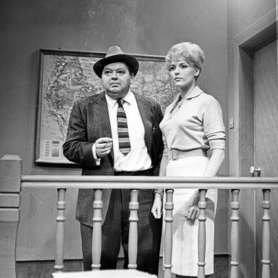 Der Traum des Mr Borton Fernsehspiel Deutschland 1960 Regie Anton Schlekopf Darsteller Leon A-stock-foto