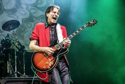 Steve Vai Oslo, Norway. 16th, June 2022. The American musician and guitarist Steve Vai performs a live concert at Rockef-stock-foto