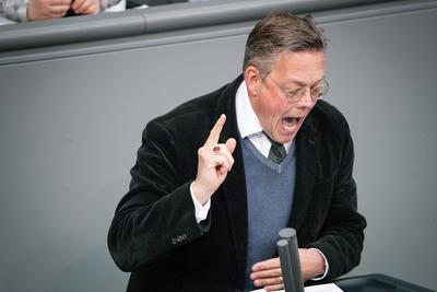 Deutscher Bundestag, 5. Plenarsitzung-stock-foto