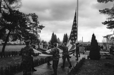 1992, gesch?tzt, Serie: Analogbilder der 90er Jahren aus der Herzo Base, einem St?tzpunkt der Amerikanischen Armee im fr-stock-photo
