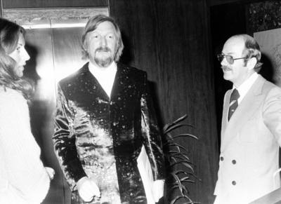 Der deutsche Bandleader Komponist Arrangeur und Musikproduzent James Last Anfang 1970er Jahre Ge-stock-foto