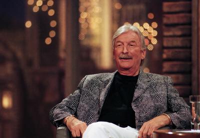 Harald-Schmidt-Show Harald-Schmidt-Show, Unterhaltungstalkshow, Deutschland 1995 - 2003, Gaststar: Bandleader und Kompon-stock-foto
