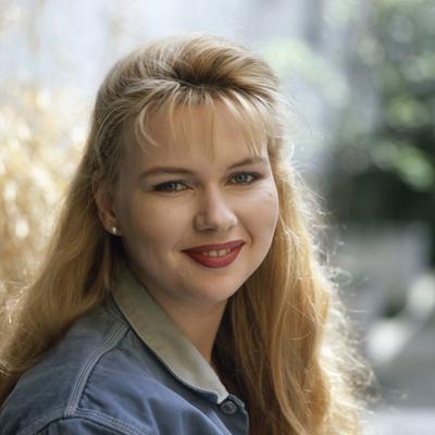 Die deutsche Schauspielerin Veronica Ferres Deutschland 1980er Jahre German actress Veronica Ferre-stock-foto