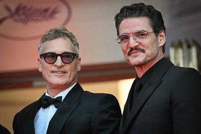 78eme Festival International du Film de Cannes. Mont?e des Marches du film Eddington. MPP-stock-foto