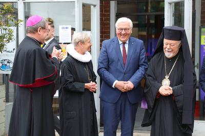Festakt und Gottesdienst 50 Jahre Interkulturelle Woche-stock-foto