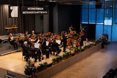 16.05.2025, 60. Internationaler Instrumentalwettbewerb Markneukirchen, Finalrunde, Viola-stock-photo