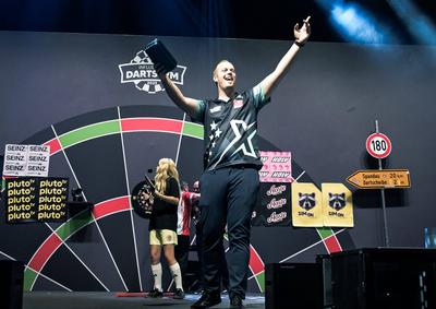Entertainment,Influencer Dart WM 2025-stock-photo