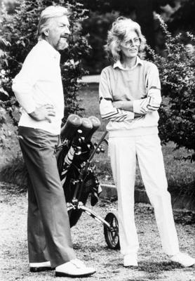 James Last und Ehefrau Waltraud v l 02 88 James Last Hans Last und seine Ehefrau Waltraud im-stock-foto