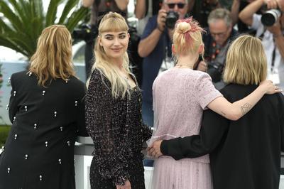 Thora Birch, Imogen Poots, Kristen Stewart, Kim Gordon-stock-foto