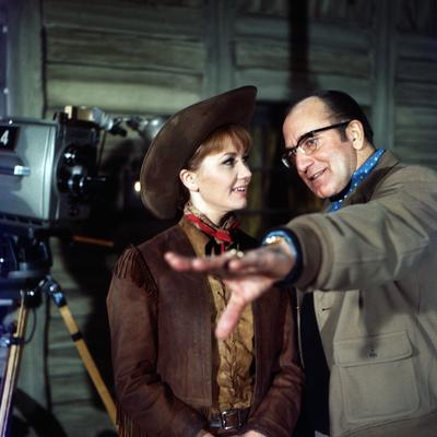 Pistolen-Jenny Pistolen-Jenny, Fernsehfilm, Deutschland, 1969, nach dem Drehbuch: Calamity Jane von James O Hanlon, Regi-stock-foto