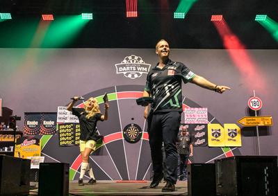 Entertainment,Influencer Dart WM 2025-stock-photo