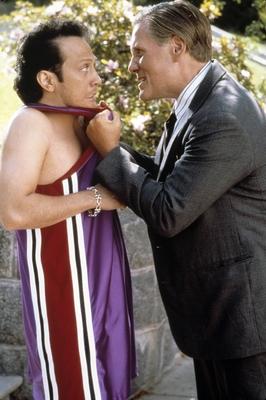 Film Still from Deuce Bigalow: Male Gigolo Rob Schneider, William Forsythe ? 1999 Touchstone Pictures Photo Credit: Myl-stock-photo