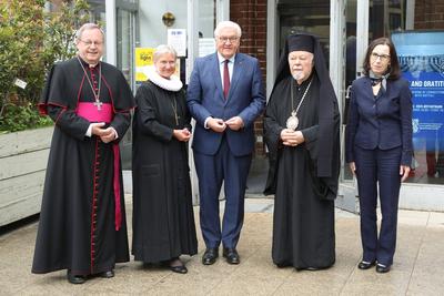 Festakt und Gottesdienst 50 Jahre Interkulturelle Woche-stock-photo