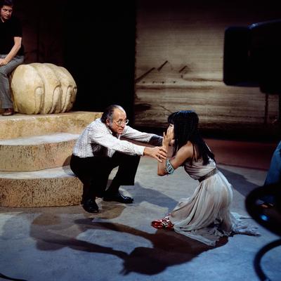 Ein Abend mit O. E. Hasse Ein Abend mit O. E. Hasse, ZDF Special mit dem Schauspieler O. E. Hasse, 1974, Bild: Regisseur-stock-photo