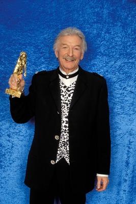 Dirigent James Last GER mit seiner Goldenen Europa-stock-foto