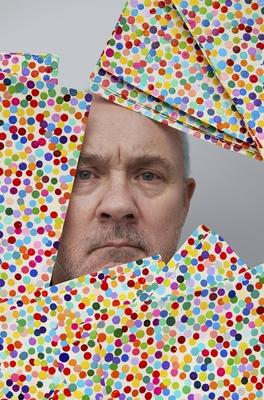 Damien Hirst burned artworks from his first NFT collection, The Currency Damien Hirst burned artworks from his first NFT-stock-foto