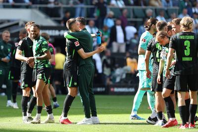 Mgladbach vs. VfL, 1. BL-stock-foto