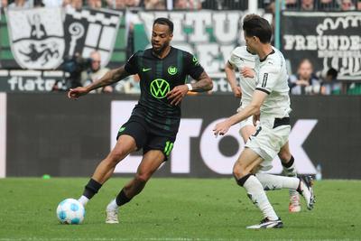 1. BL - 2024/2025 - Borussia Moenchengladbach vs. VfL Wolfsburg-stock-photo