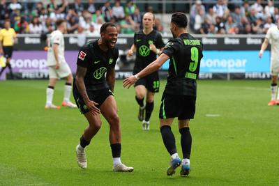 Mgladbach vs. VfL, 1. BL-stock-foto
