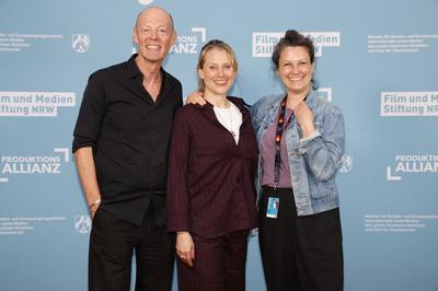 Lucas Schmidt, Maren Schmitt, Louise Peter-stock-photo