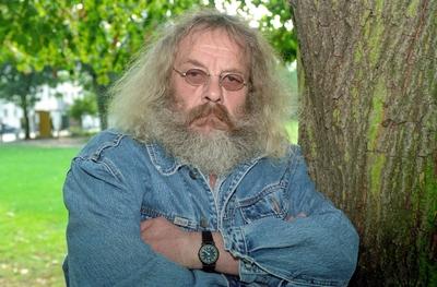 Harry Rowohlt Farbnegativ 09 99 thg Mann Autor Schriftstellerei Buch Literatur TV Fernsehen Schauspi-stock-foto