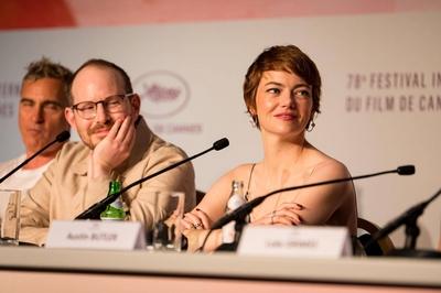 78eme Festival International du Film de Cannes. Conference de presse du film Eddington. CARREL-stock-photo