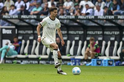 Borussia M?nchengladbach vs VfL Wolfsburg - Bundesliga-stock-foto