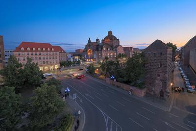 Die Blaue Nacht, Kulturveranstaltung, N?rnberg, 17.05.2025-stock-foto