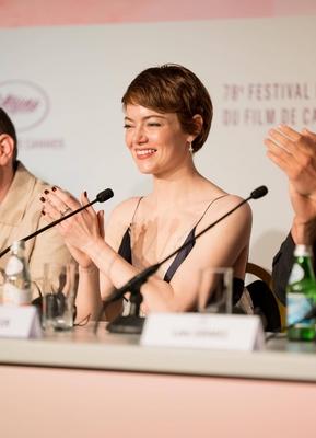 78eme Festival International du Film de Cannes. Conference de presse du film Eddington. CARREL-stock-photo