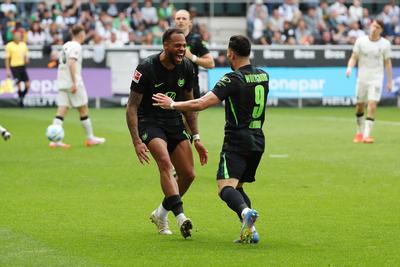 Mgladbach vs. VfL, 1. BL-stock-foto