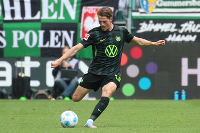 1. BL - 2024/2025 - Borussia Moenchengladbach vs. VfL Wolfsburg-stock-photo