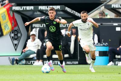 Mgladbach vs. VfL, 1. BL-stock-foto