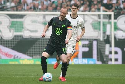 1. BL - 2024/2025 - Borussia Moenchengladbach vs. VfL Wolfsburg-stock-photo