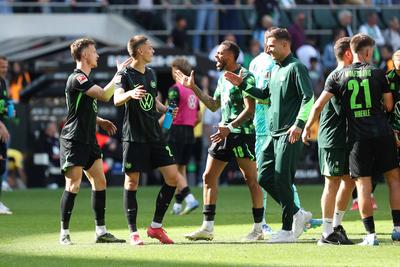 Mgladbach vs. VfL, 1. BL-stock-foto