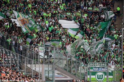 Mgladbach vs. VfL, 1. BL-stock-foto