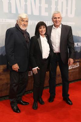 Roten Teppich der "Winnetou" Premiere-stock-foto