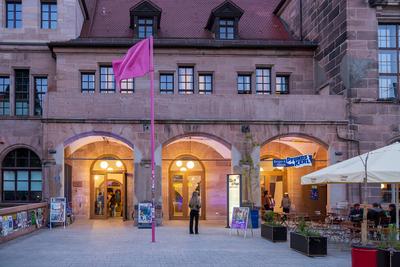 Die Blaue Nacht, Kulturveranstaltung, N?rnberg, 17.05.2025-stock-foto