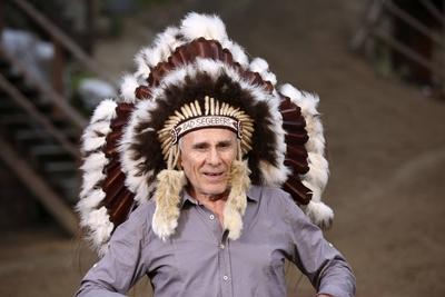 Gojko Mitic bei der Premiere von Der Schatz im Silbersee bei den Karl May Spielen Bad Segeberg im Fr-stock-foto