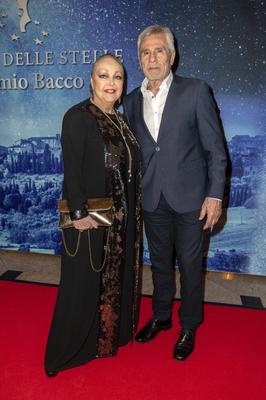 Barbara Sch?ne und Gojko Mitic bei der Notte delle Stelle - 28. Premio Bacco Filmgala w?hrend der Berlinale 2020 im Mari-stock-foto
