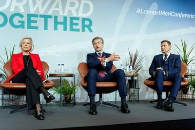 Lennart Meri conference in Tallinn - Baltic Sea Security: Shadow Fleet in Shallow Waters-stock-photo