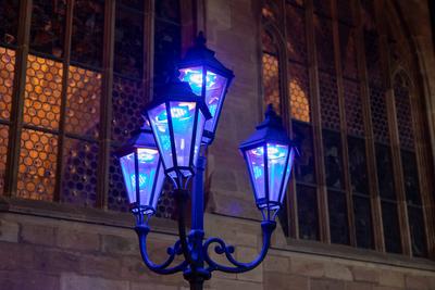 Die Blaue Nacht, Kulturveranstaltung, N?rnberg, 17.05.2025-stock-foto