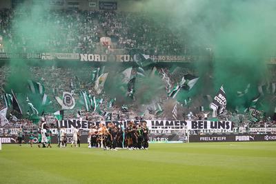 1. BL - 2024/2025 - Borussia Moenchengladbach vs. VfL Wolfsburg-stock-photo